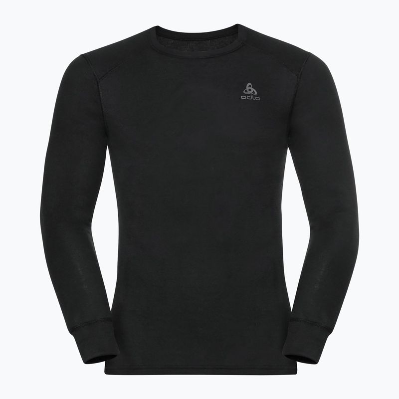 Férfi termo hosszú ujjú felső ODLO Active Warm Bl Top Crew Neck black 3