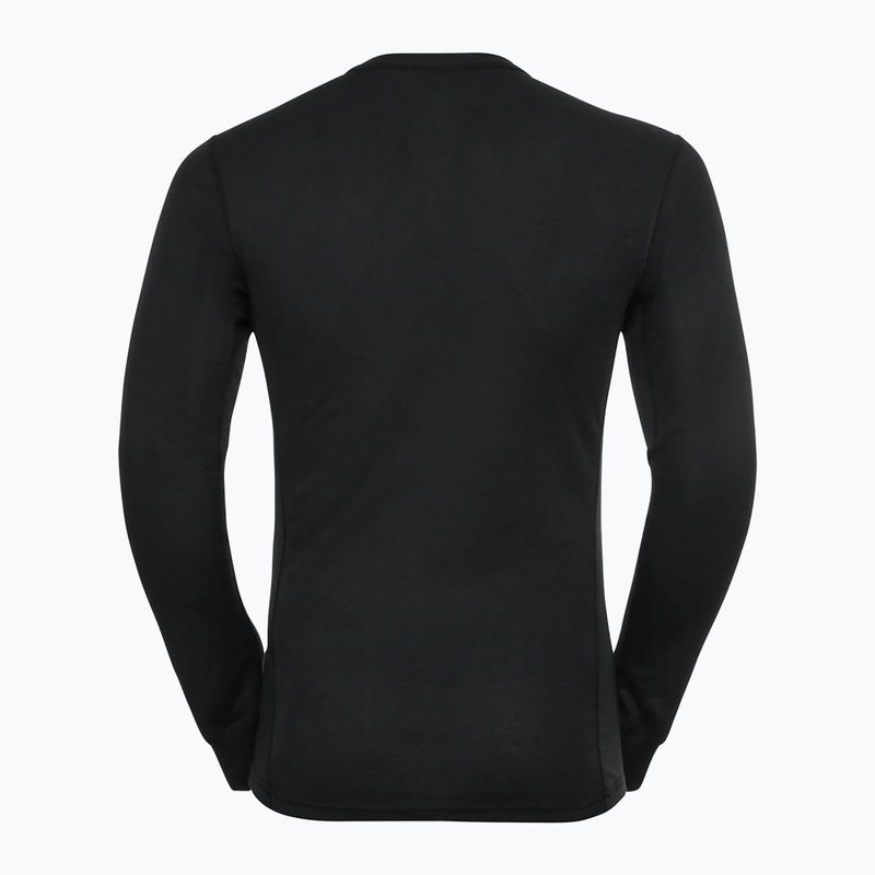 Férfi termoaktív felső ODLO Active Warm Bl Top Crew Neck black 4