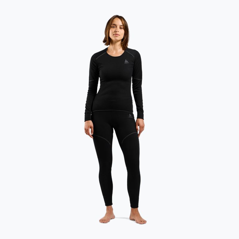Női termoaktív felső Active X-Warm Bl Top Crew Neck fekete 2