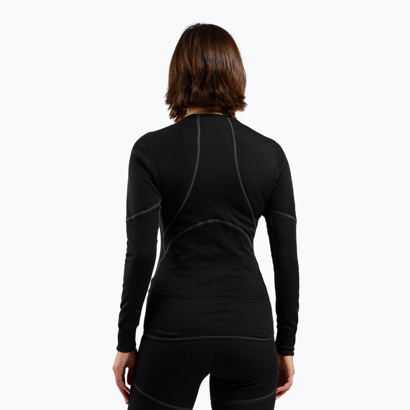 Női termoaktív felső Active X-Warm Bl Top Crew Neck fekete 3