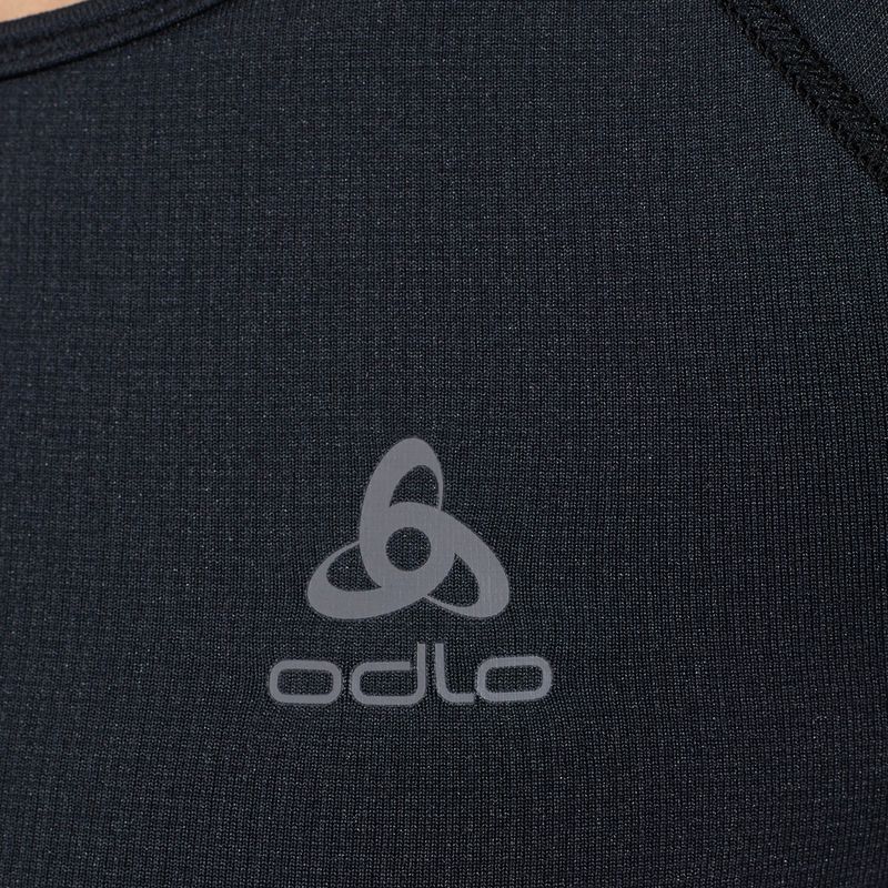 Női termoaktív felső ODLO Fundamentals Active Warm Bl Top Crew Neck black 4