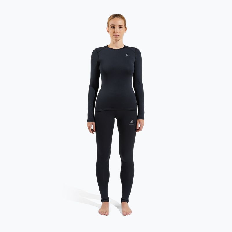 Női termikus nadrág ODLO Fundamentals Active Warm Bl Bottom Long fekete 2