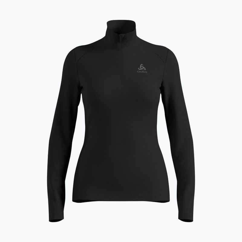 Női termoaktív felső ODLO Fundamentals Active Warm Bl Top Turtle Neck black 4