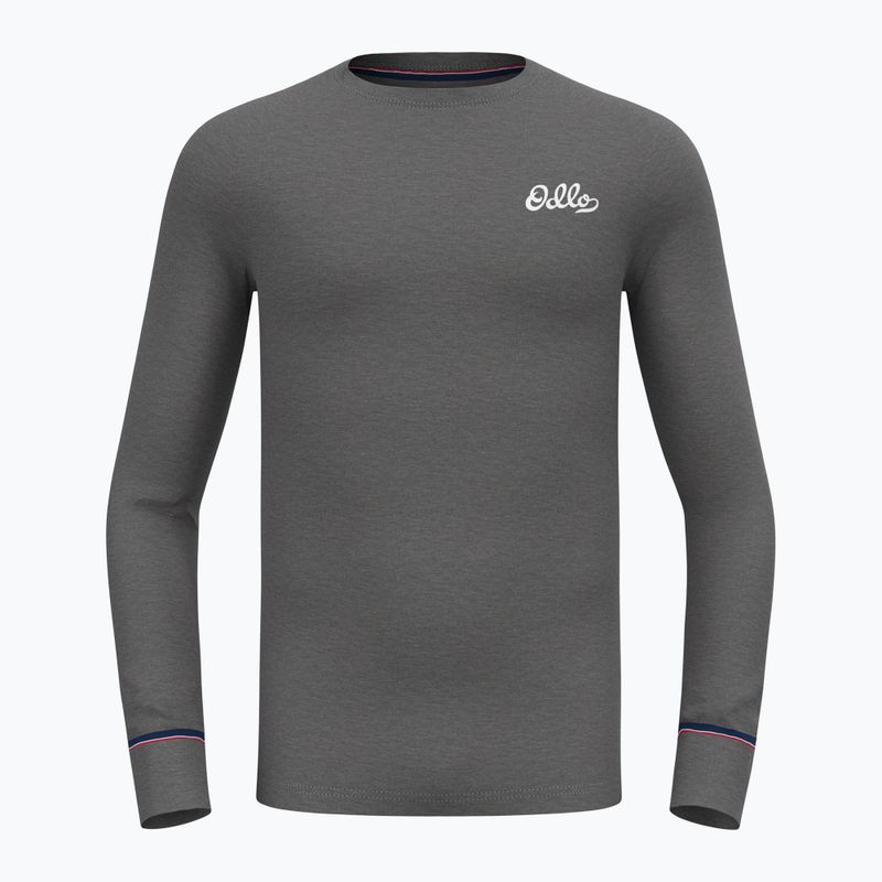 Férfi termoaktív felső ODLO Active Warm Originals Bl Top Crew Neck odlo steel grey melange 5