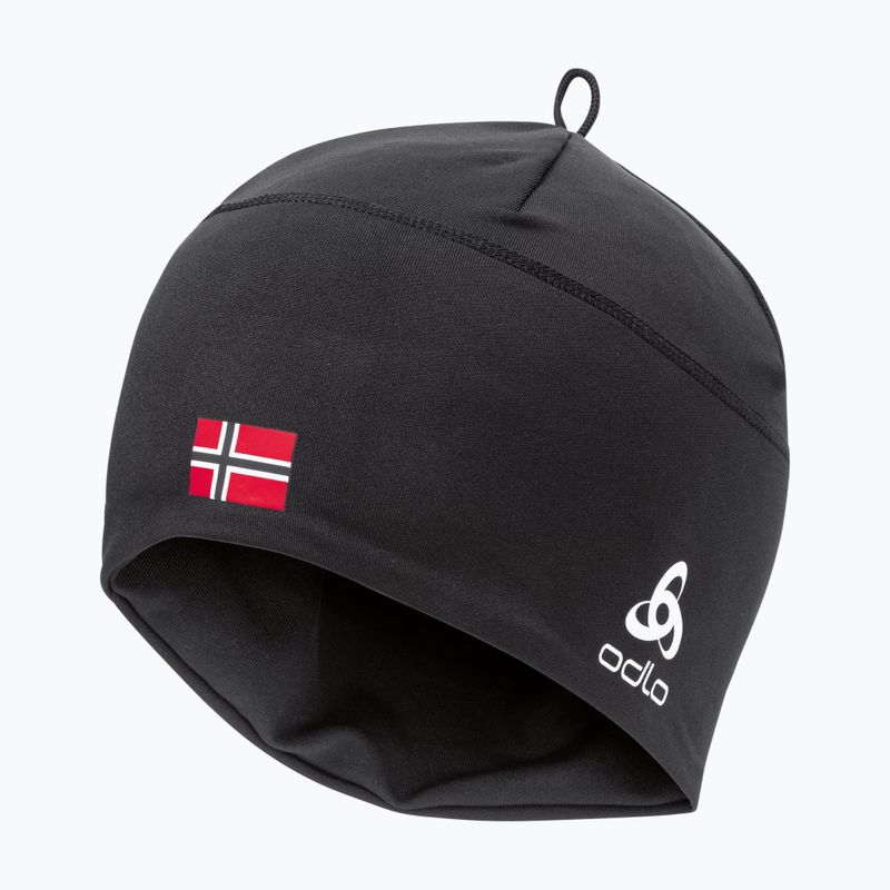 Téli sapka ODLO Polyknit Fan Warm black/norwegian flag 2