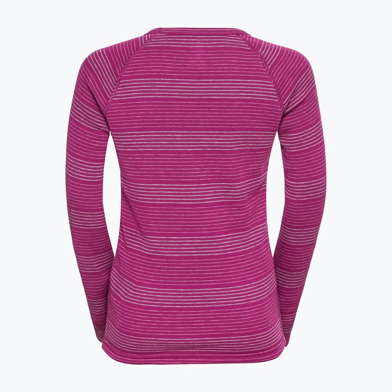 Gyermek termo alsónemű ODLO Active Warm Eco Long rózsaszín/szürke 159449/10828 4