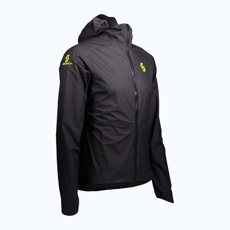 Férfi futó dzseki SCOTT RC Run Waterproof fekete/sárga 3