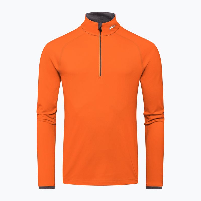 Férfi sípulóver KJUS Feel Midlayer Half Zip kjus orange