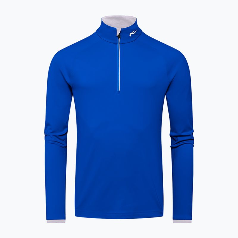 Férfi KJUS Feel Half-Zip sífelső kék MS25-E06 4