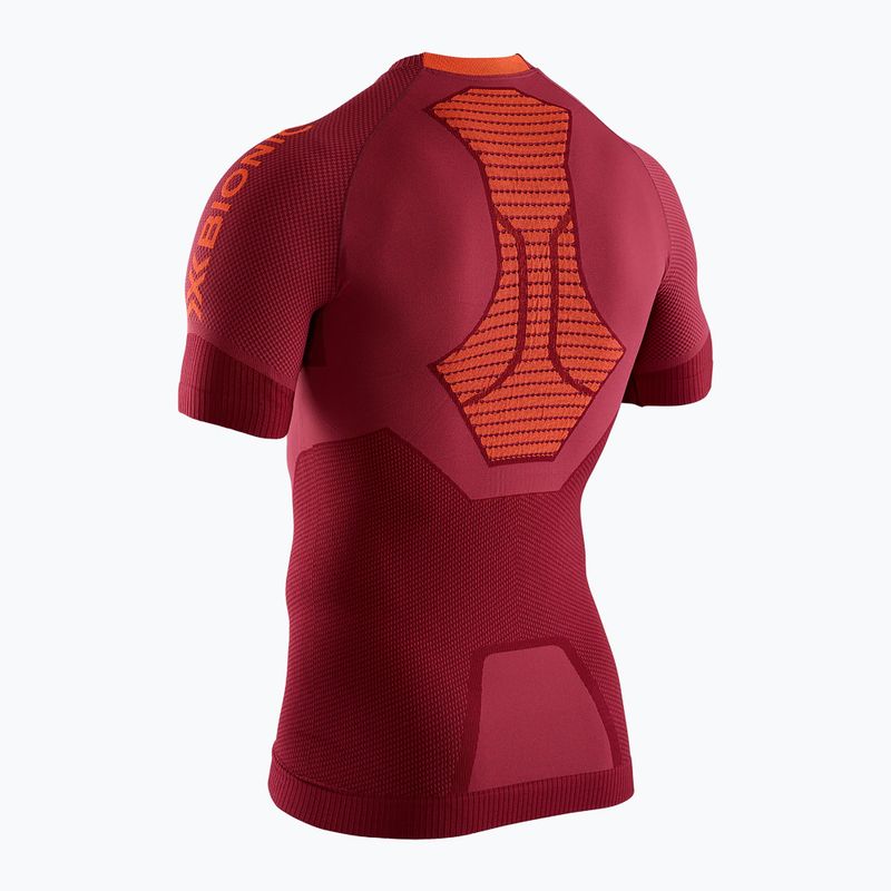 Férfi futópóló X-Bionic Invent 4.0 Run Speed namib red/kurkuma orange 2