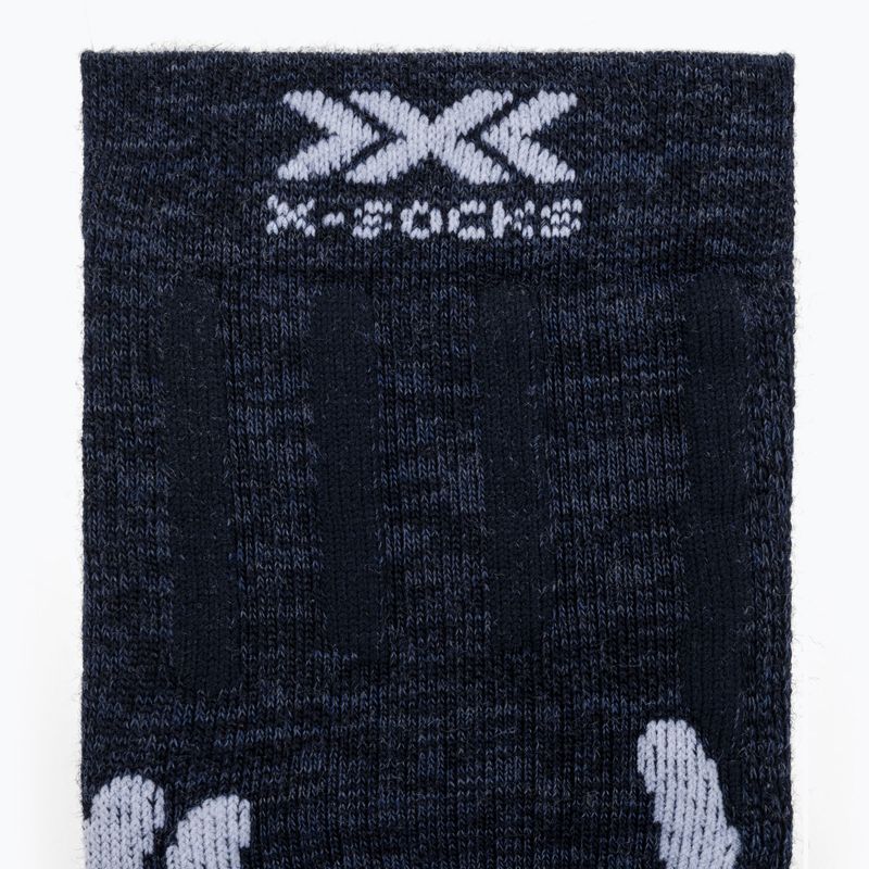 Női zokni X-Socks Trek X Merino midnight blue/arctic white 3