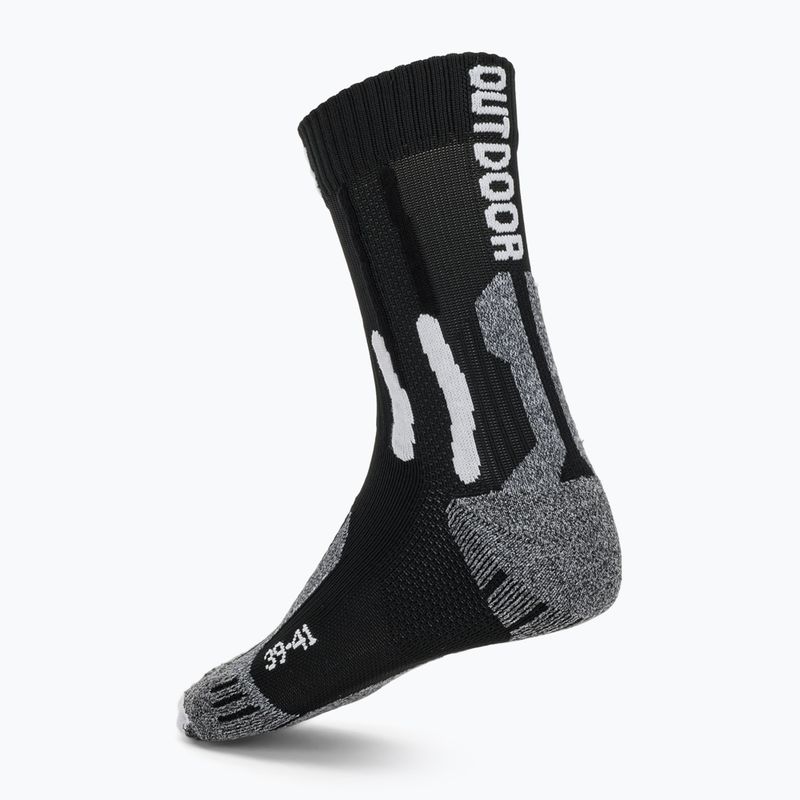 Zokni X-Socks Trek Outdoor black/grey melange 2