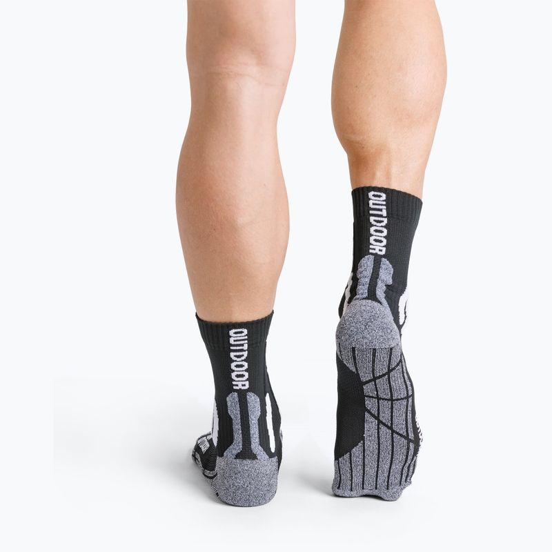 Zokni X-Socks Trek Outdoor black/grey melange 3