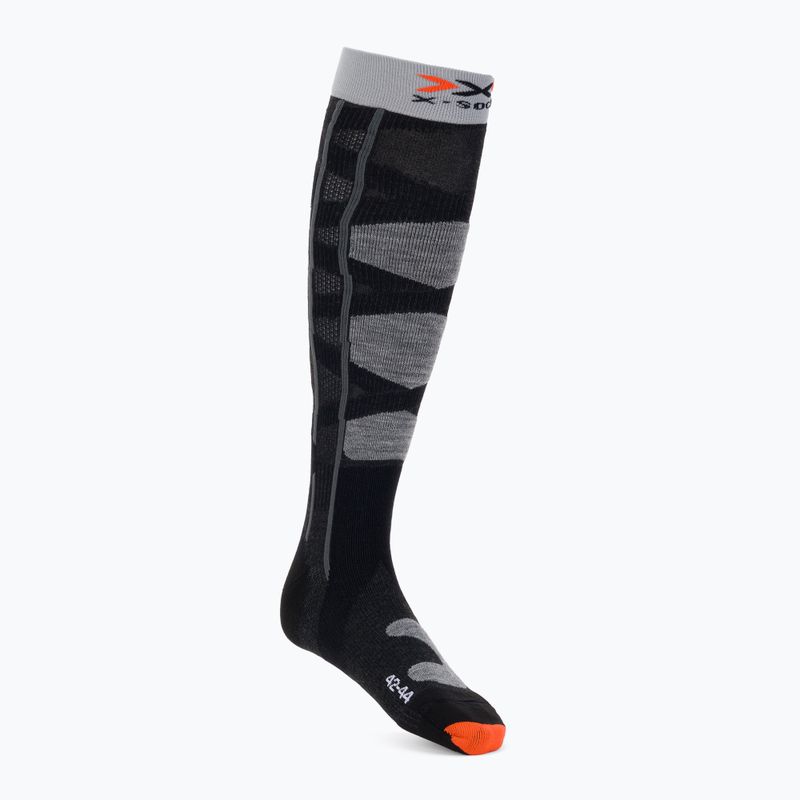 X-Socks Ski Control 4.0 fekete-szürke sízokni XSSSKCW19U 2