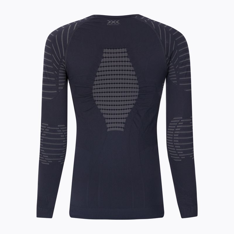 Férfi termoaktív pulóver X-Bionic Invent 4.0 LS black/charcoal 2