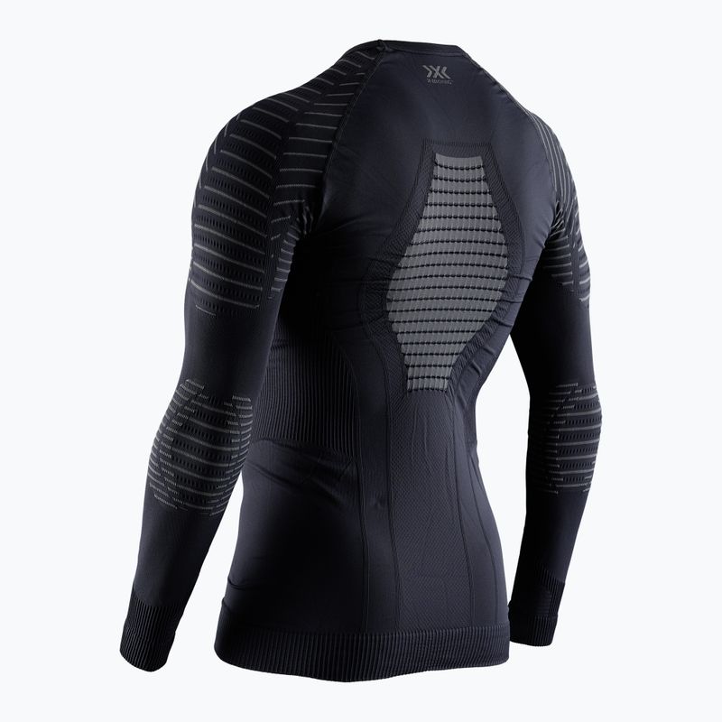 Férfi termoaktív pulóver X-Bionic Invent 4.0 LS black/charcoal 6