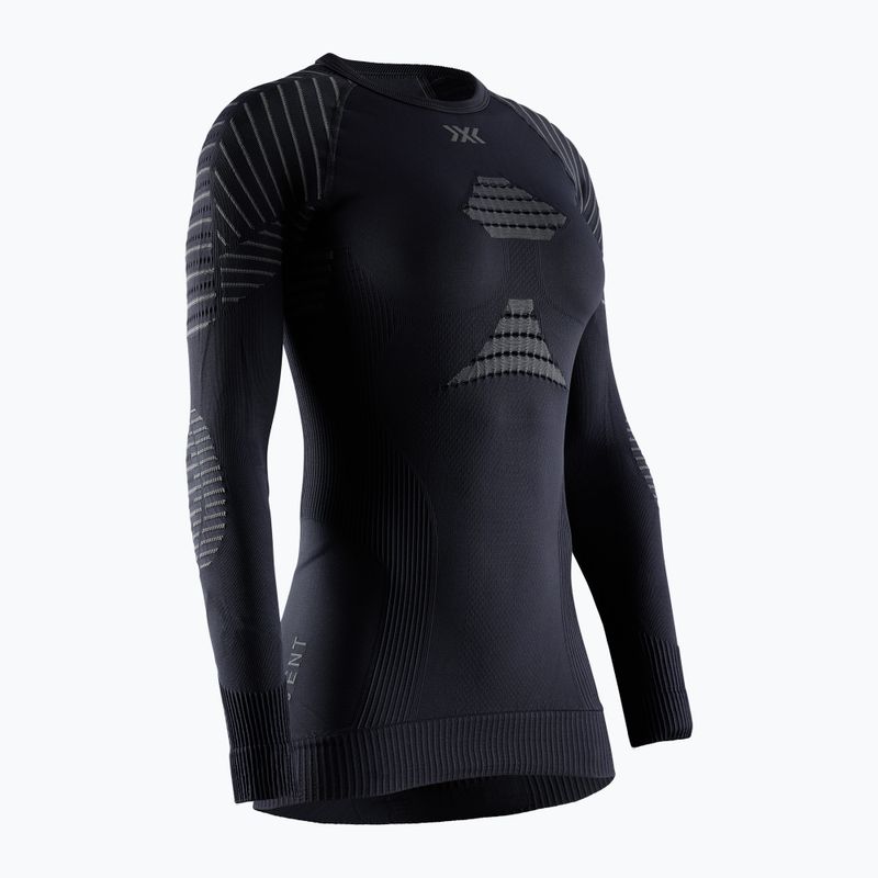 Női termoaktív felső X-Bionic Invent 4.0 LS black/charcoal 6