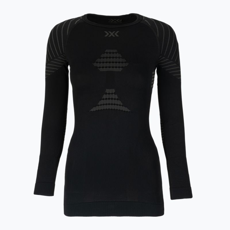 Női termoaktív felső X-Bionic Invent 4.0 LS black/charcoal
