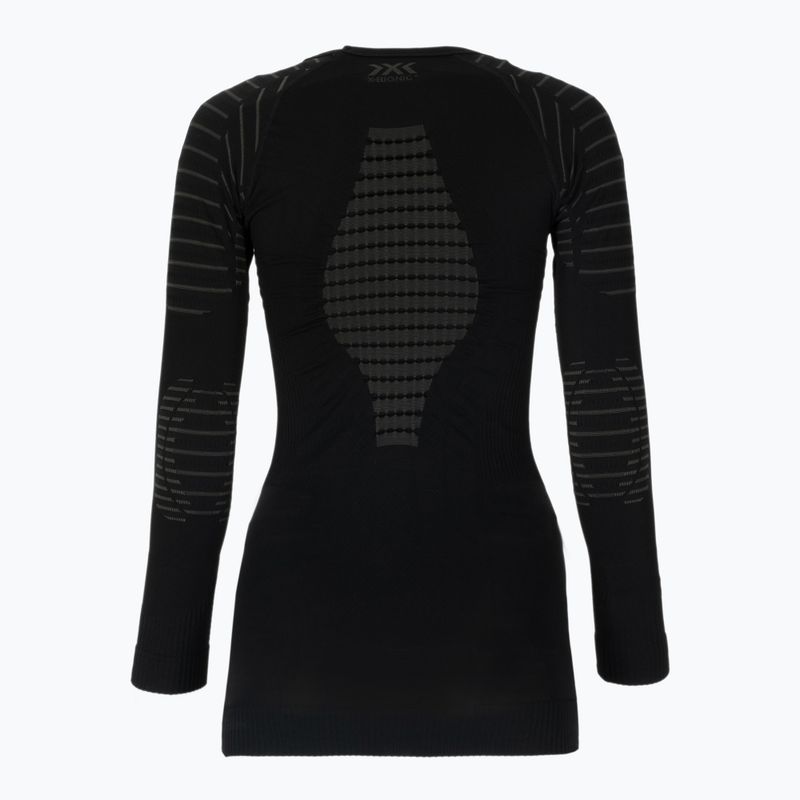 Női termoaktív felső X-Bionic Invent 4.0 LS black/charcoal 2