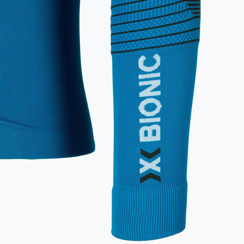 Férfi termoaktív pulóver X-Bionic Energizer 4.0 teal blue/anthracite 4