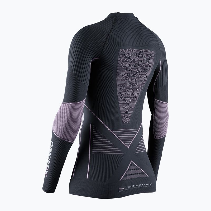 Női termoaktív felső X-Bionic Energy Accumulator 4.0 charcoal/magnolia 2