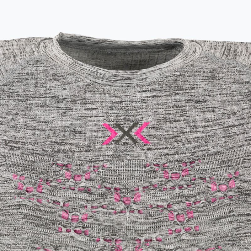 Női thermo active póló X-Bionic Energy Accumulator 4.0 Melange szürke EAWT41W19W 3