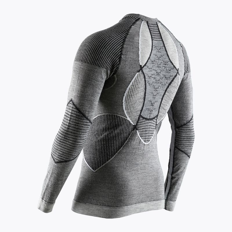 Férfi termál póló X-Bionic Apani 4.0 Merino szürke APWT06W19M 2