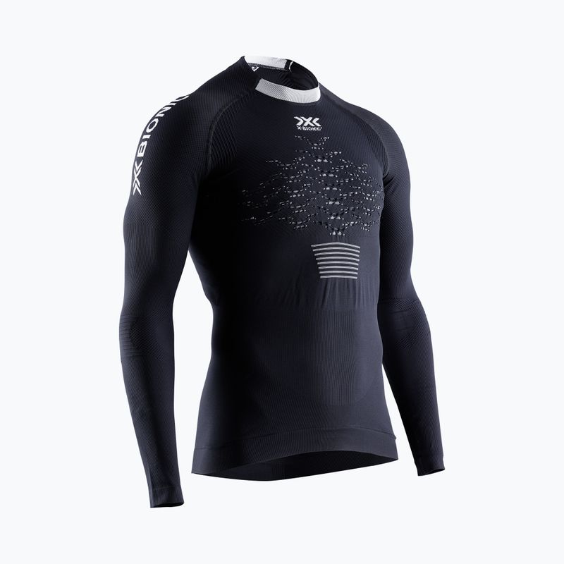 Férfi termoaktív pulóver X-Bionic The Trick 4.0 Run opal black/arctic white 5