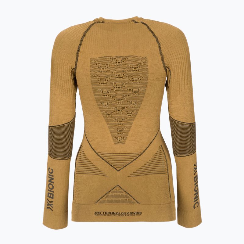 Női termoaktív pulóver X-Bionic Radiactor 4.0 gold/black 2