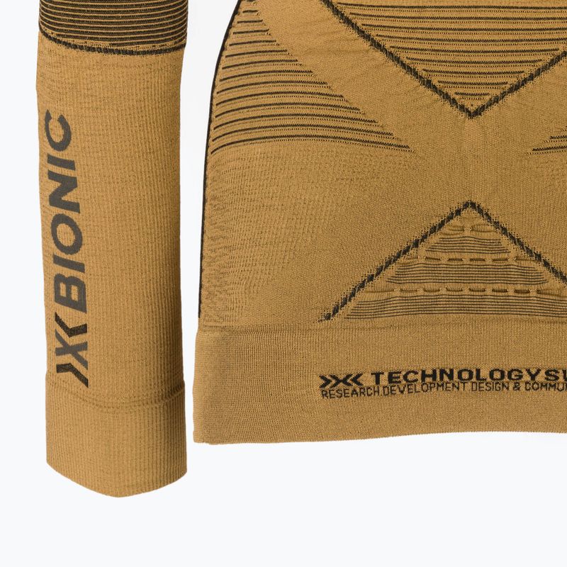 Női termoaktív pulóver X-Bionic Radiactor 4.0 gold/black 5