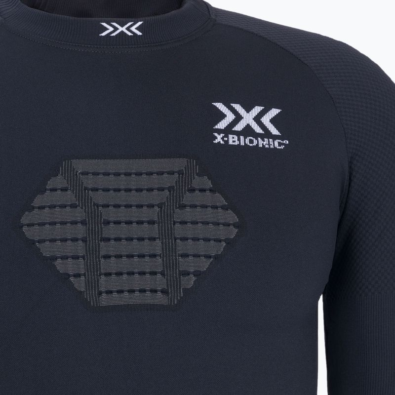 Férfi termoaktív felső X-Bionic Invent 4.0 Run Speed fekete/szénszürke 3