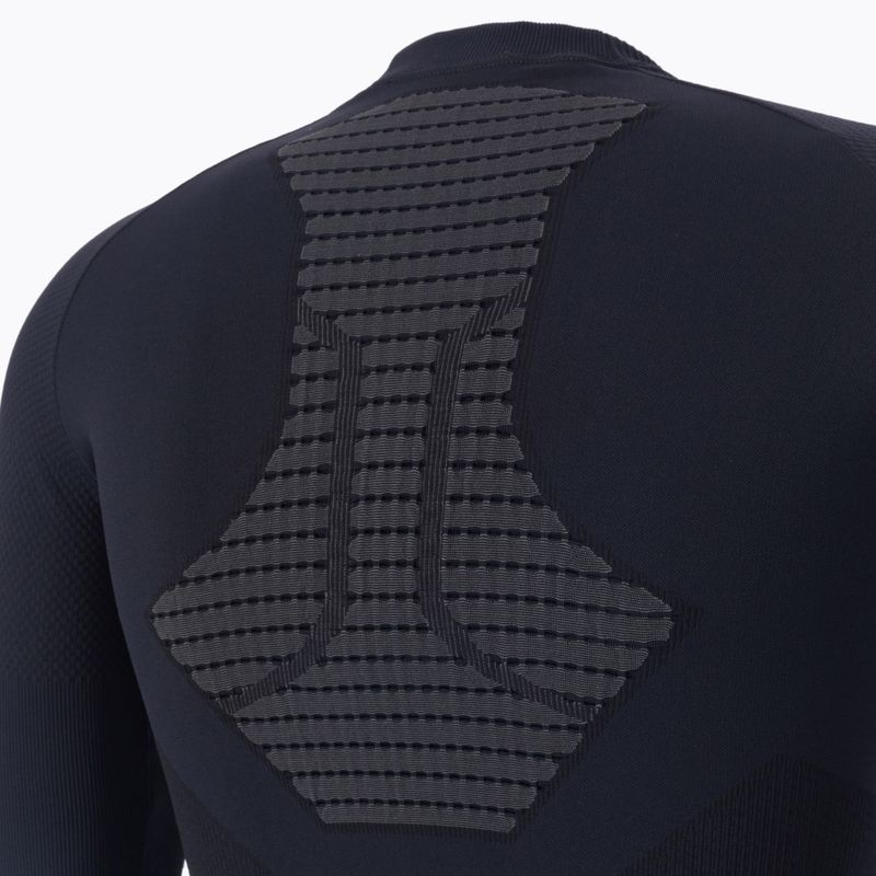 Férfi termoaktív felső X-Bionic Invent 4.0 Run Speed fekete/szénszürke 5
