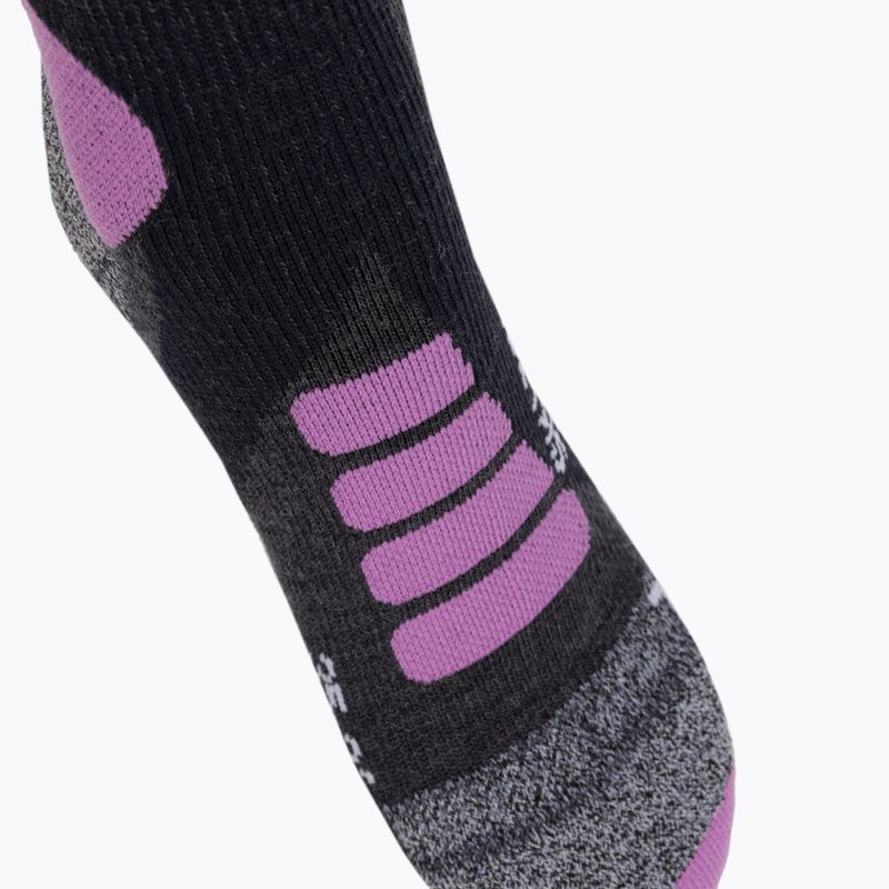 Női sízokni X-Socks Ski Touring Silver 4.0 szürke XSWS47W19W szürke XSWS47W19W 3