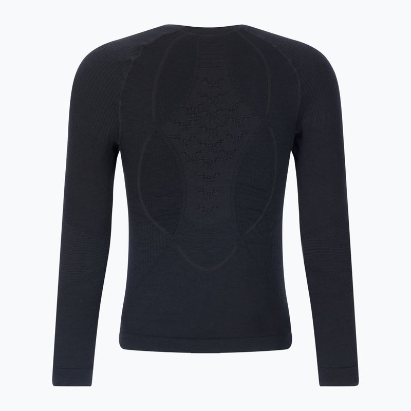 Férfi termoaktív pulóver X-Bionic Apani 4.0 Merino fekete/fekete 2