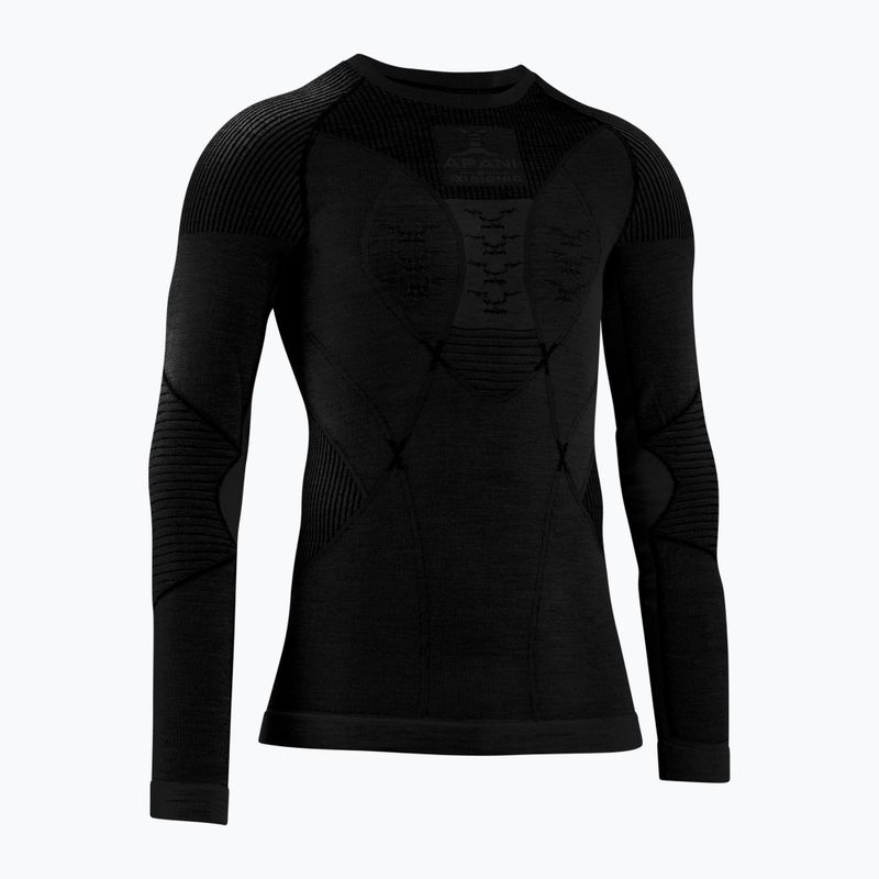 Férfi termoaktív pulóver X-Bionic Apani 4.0 Merino fekete/fekete 5