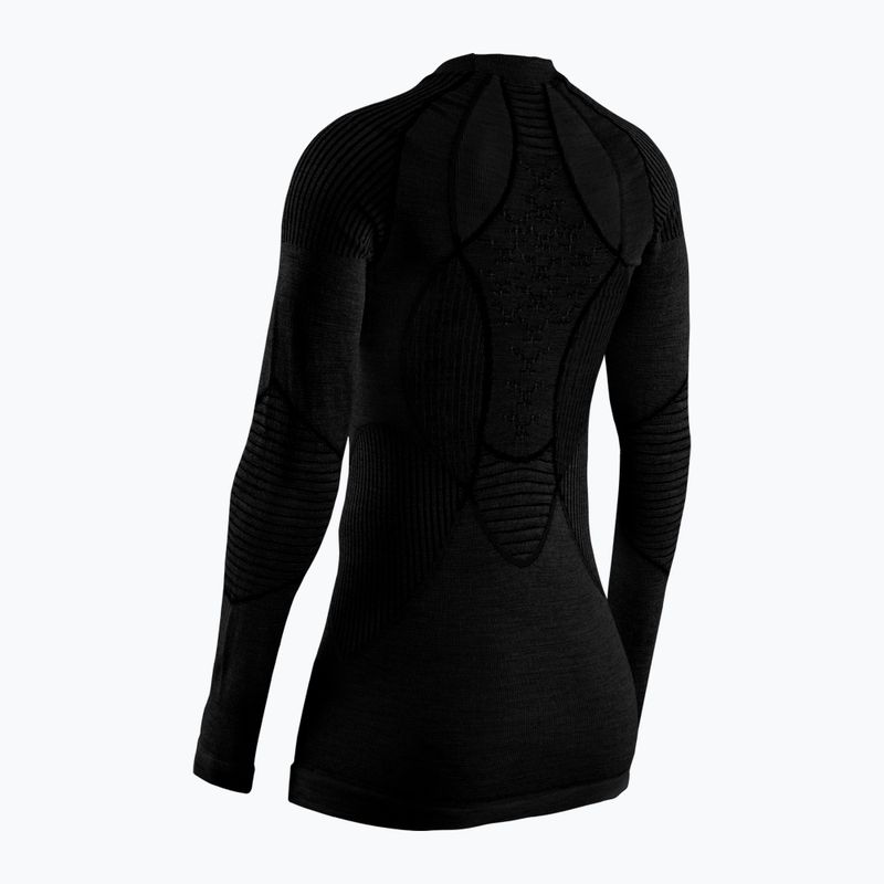 Női termál póló X-Bionic Apani 4.0 Merino fekete APWT06W19W 5