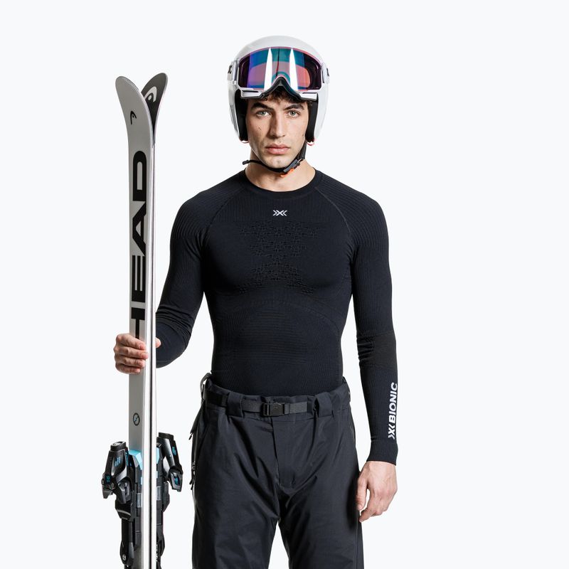 Férfi termoaktív pulóver X-Bionic Energy Accumulator 4.0 black/black 2