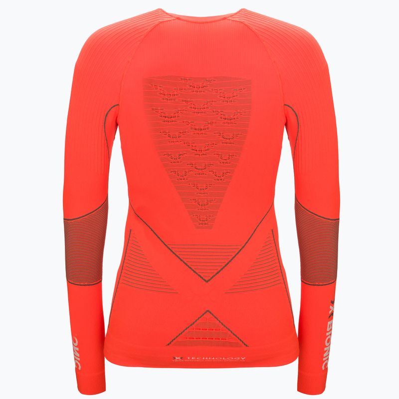 Férfi termoaktív pulóver X-Bionic Energy Accumulator 4.0 sunset orange/anthracite 2