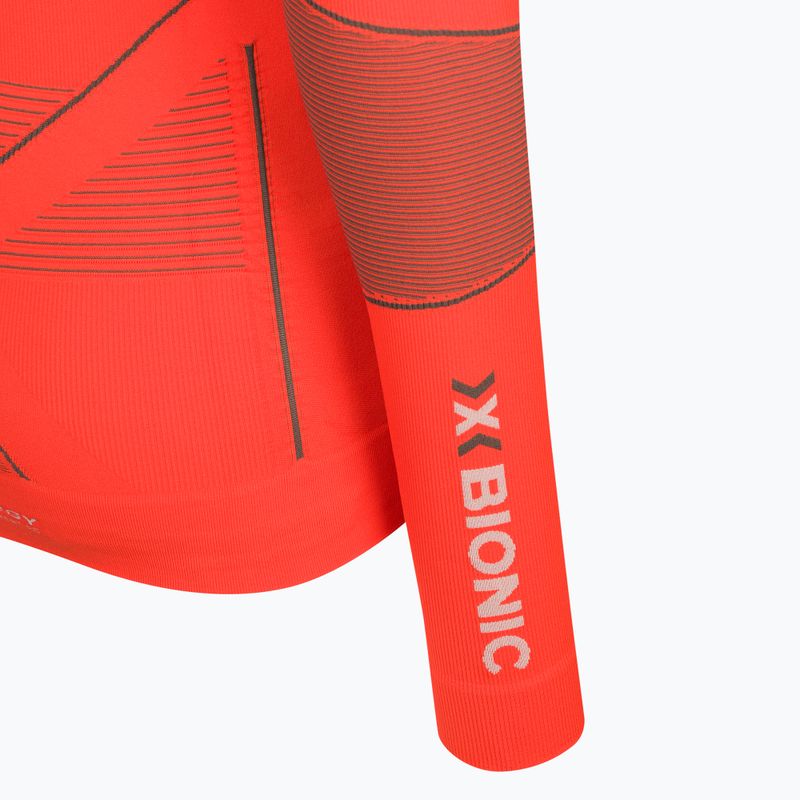 Férfi termoaktív pulóver X-Bionic Energy Accumulator 4.0 sunset orange/anthracite 3