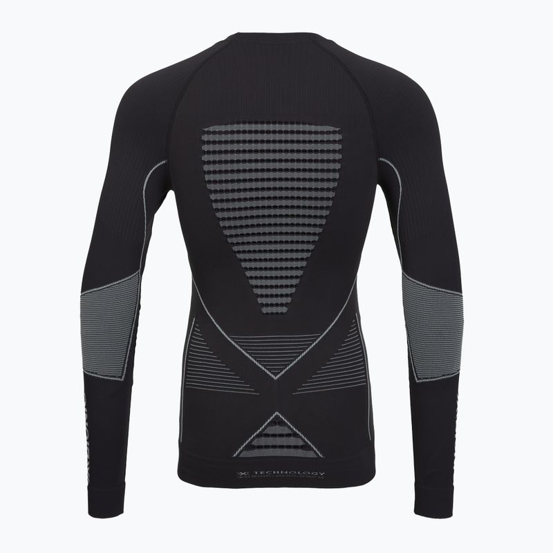 Férfi termoaktív pulóver X-Bionic Energy Accumulator Origins charcoal/pearl grey 2