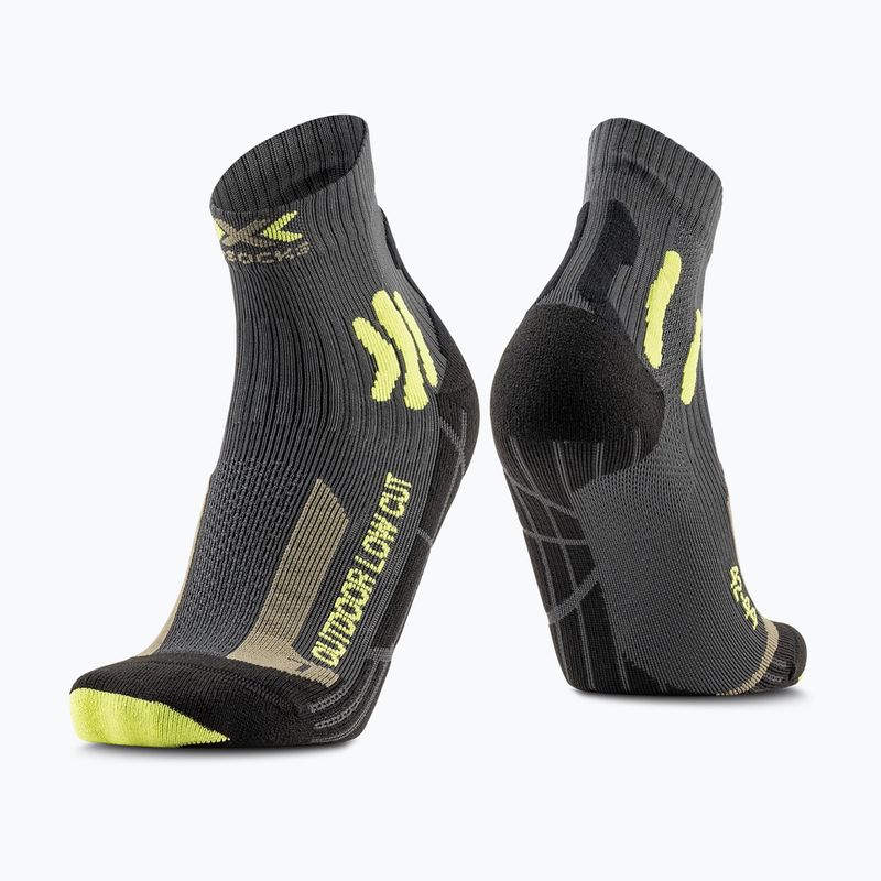Zokni X-Socks Trek Outdoor Low Cut grey