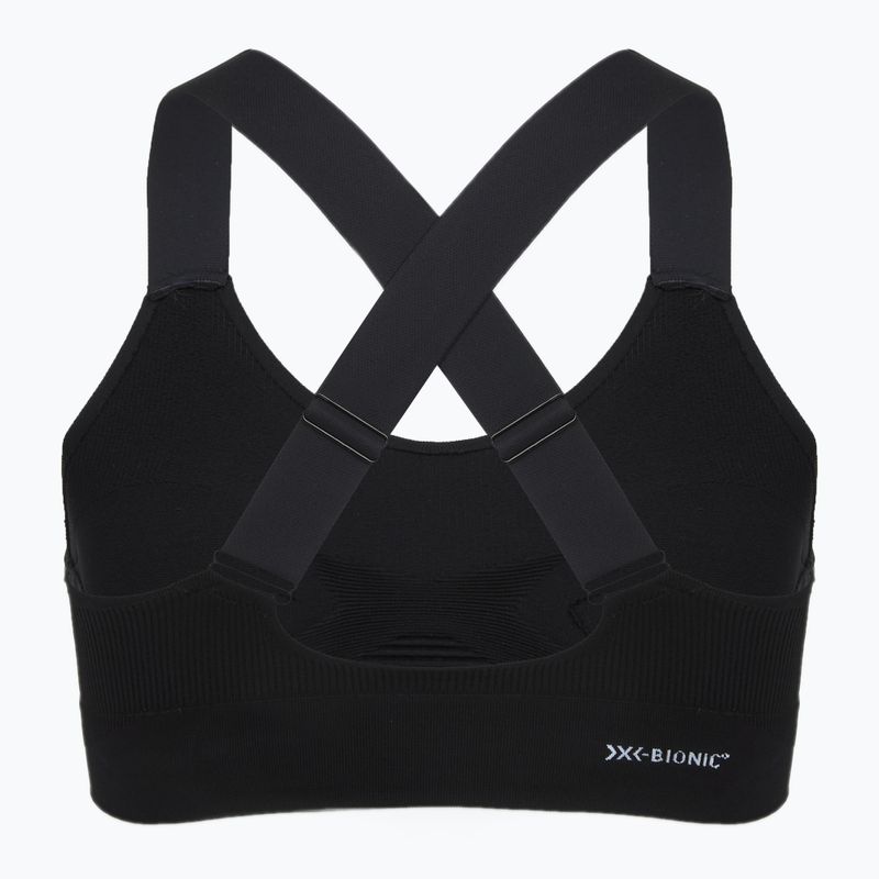 Termoaktív melltartó X-Bionic Energizer 4.0 Victoria Sports Bra opal black 2