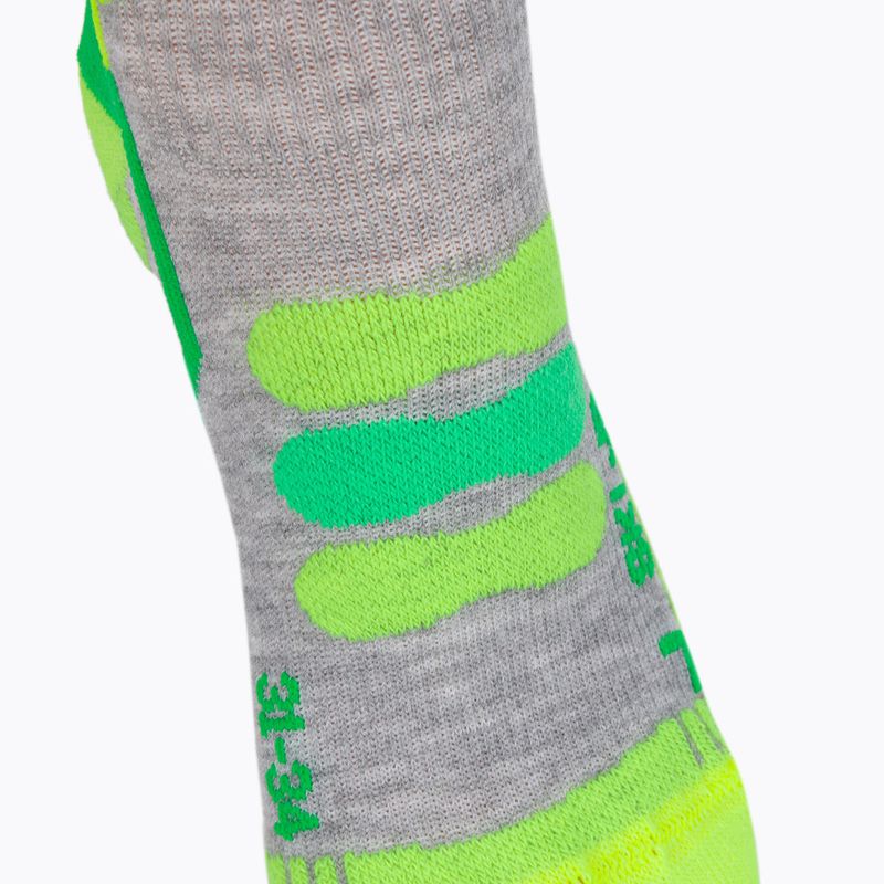 Gyermek sí zokni X-Socks Ski 4.0 szürke XSSS00W19J XSSS00W19J 3
