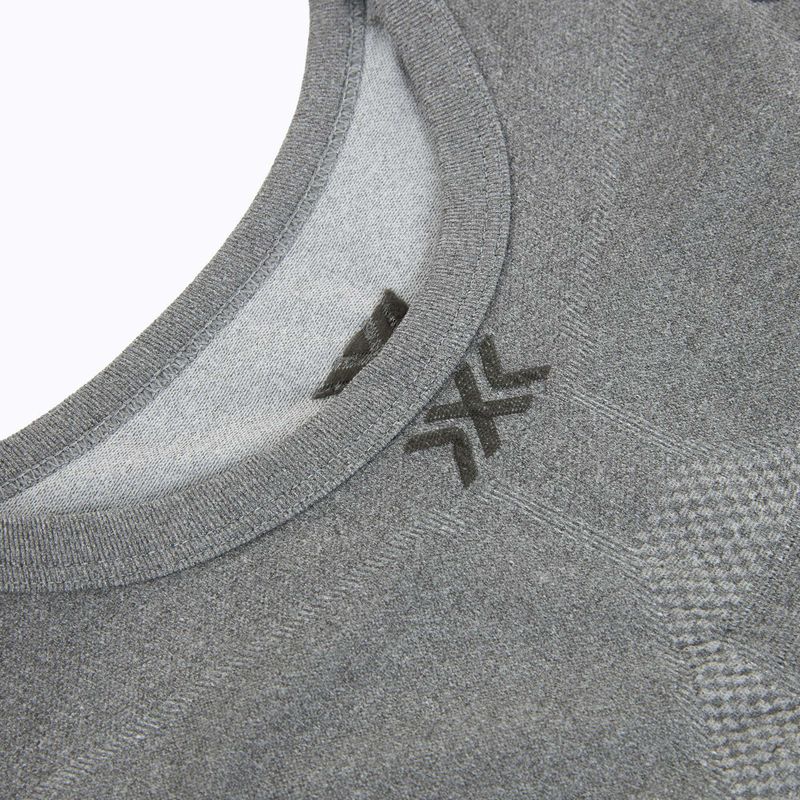 Férfi termoaktív póló X-Bionic Invent 4.0 Lt Singlet Grey Melange/Anthracite 3