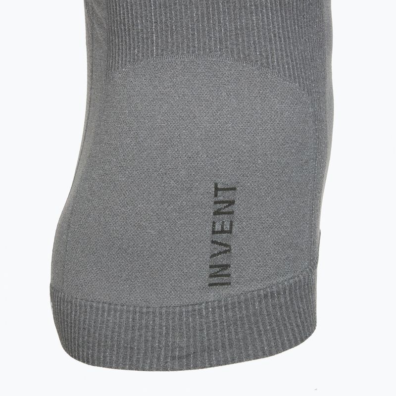 Férfi termoaktív póló X-Bionic Invent 4.0 Lt Singlet Grey Melange/Anthracite 5