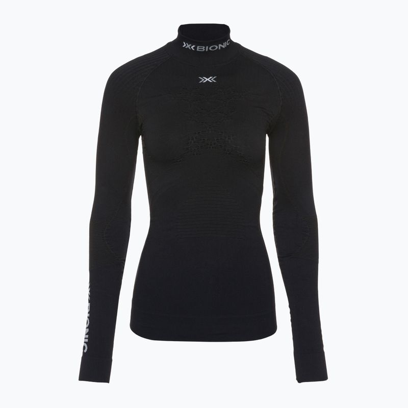 Női termikus pulóver X-Bionic Energy Accumulator 4.0 Turtle Neck opálfekete/sarkvidéki fehér 3