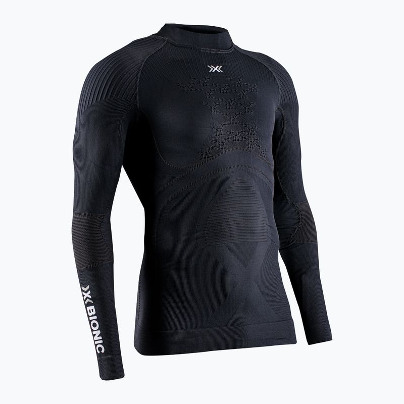Férfi termoaktív pulóver X-Bionic Energy Accumulator 4.0 Turtle Neck opal black/arctic white 6