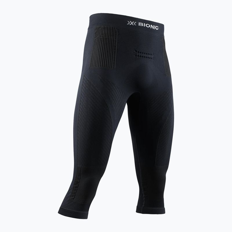 Férfi thermo leggings X-Bionic Energy Accumulator 4.0 nadrág 3/4 opál fekete / sarki fehér