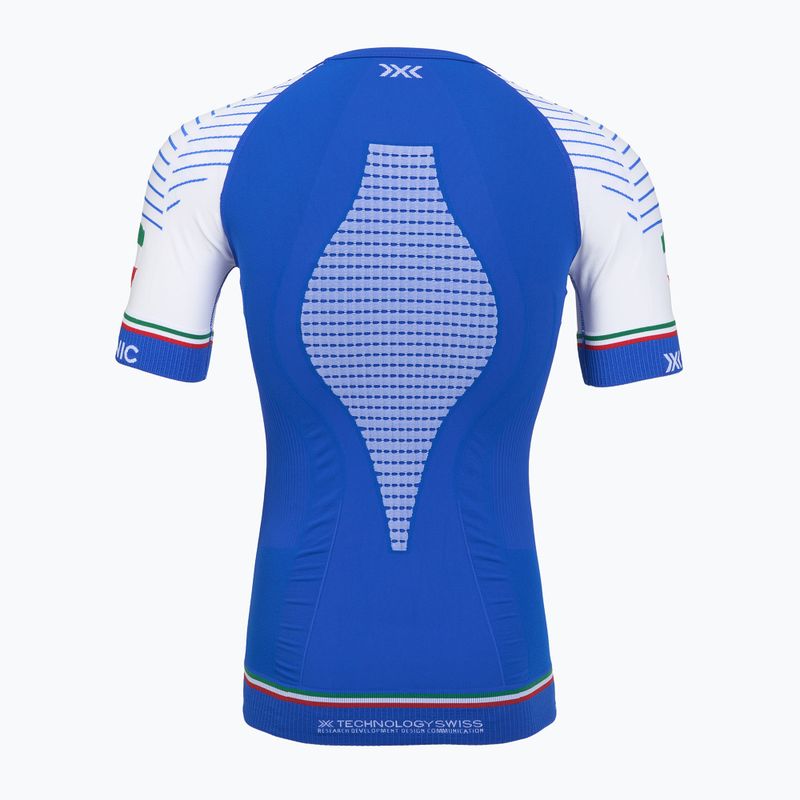 Férfi termoaktív póló X-Bionic Invent 4.0 Patriot Running Shirt blue 2