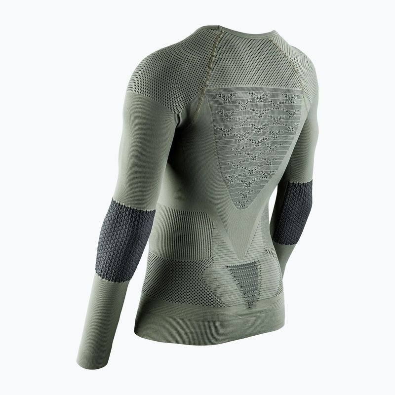 Férfi termoaktív pulóver X-Bionic X-Plorer Energizer 4.0 Shirt Lg Sl olive green/anthracite 2